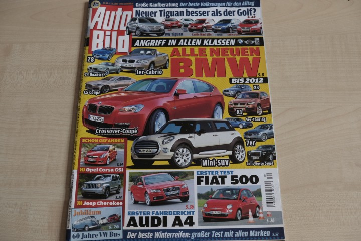 Deckblatt Auto Bild (40/2007)